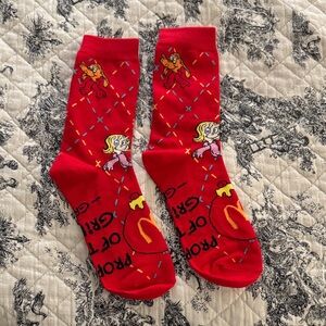 McDonald’s Christmas Grinch Socks